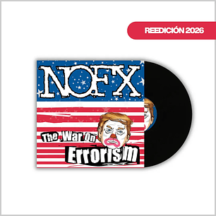 Vinilo NOFX - The War on Errorism (1LP Standard 2026) | Punk Rock / Skate Punk | PREVENTA