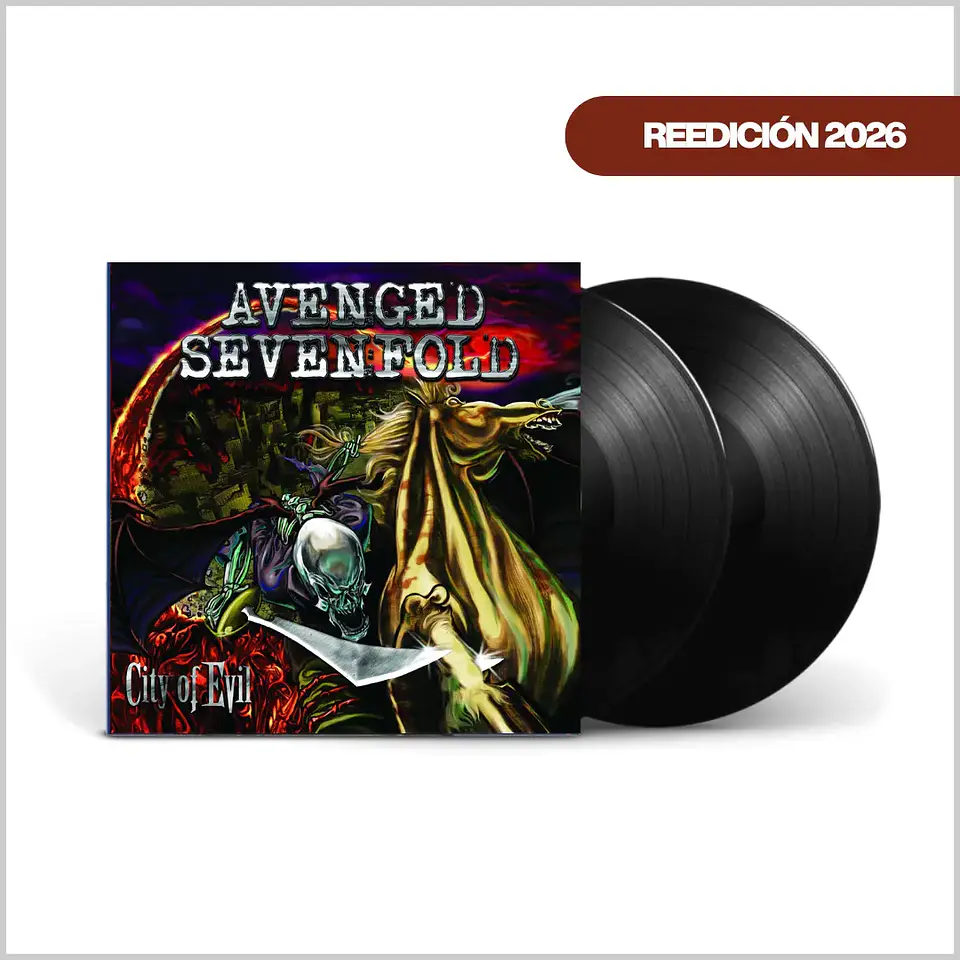 Vinilo Avenged Sevenfold - City Of Evil (2LP 180g) | Metal | PREVENTA 1