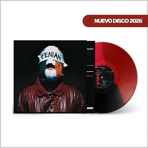 Vinilo Kneecap - Fenian (Red/Black Vinyl) | Hip Hop / Punk Rap | PREVENTA