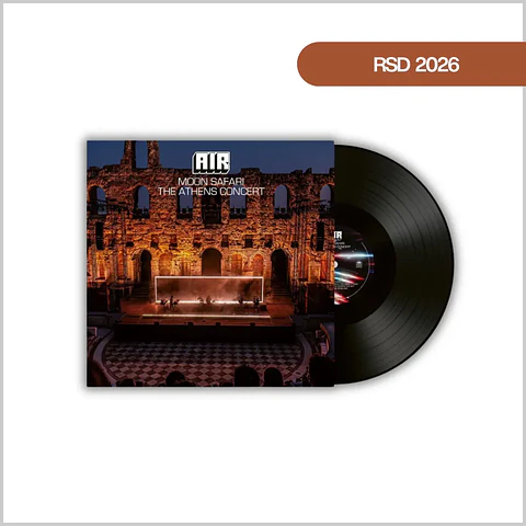 Vinilo Air - Moon Safari: The Athens Concert (Black Vinyl) | RSD 2026 |