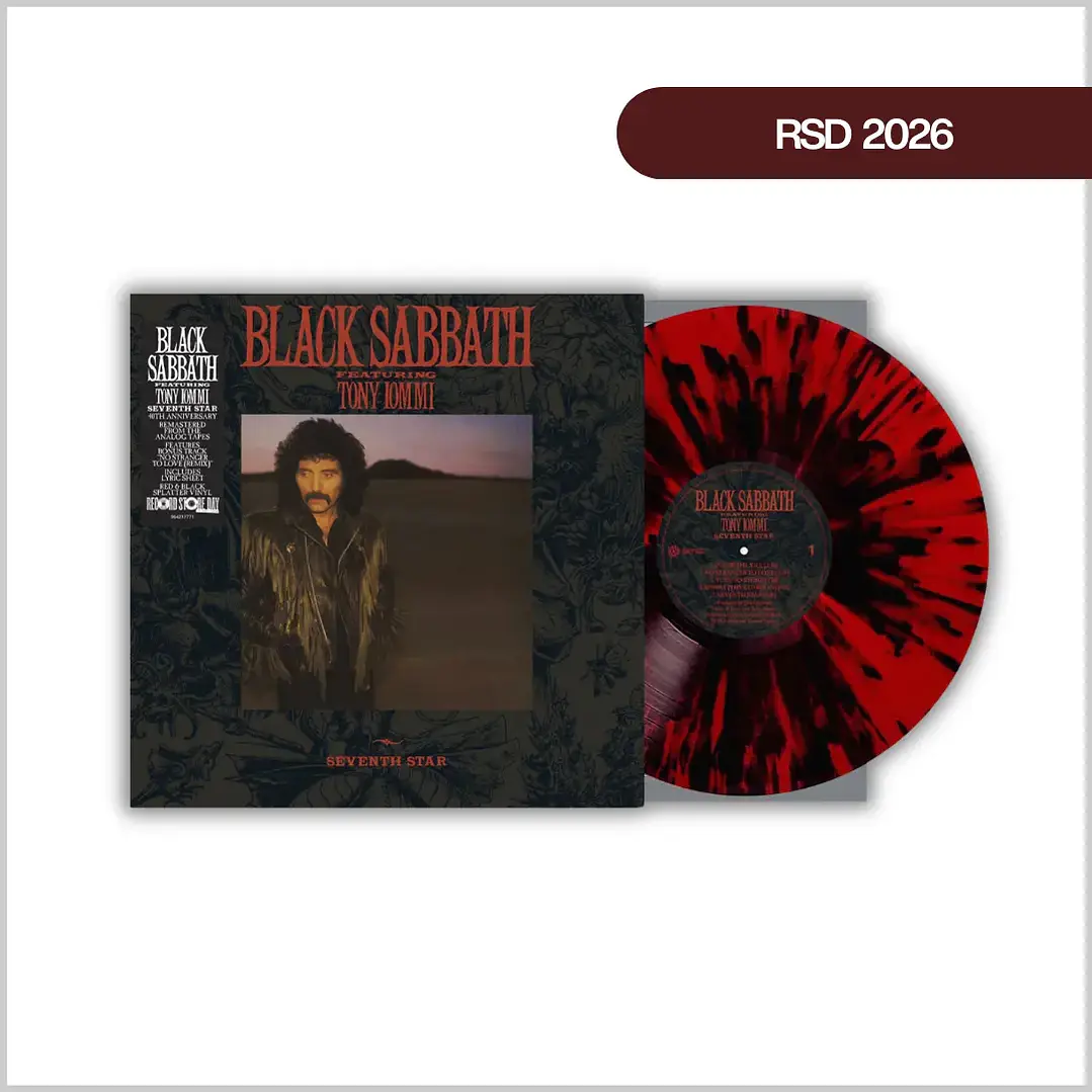 Vinilo Black Sabbath - Seventh Star (Red & Black Splatter) | RSD 2026 | 1