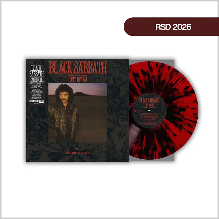 Vinilo Black Sabbath - Seventh Star (Red & Black Splatter) | RSD 2026 | 1