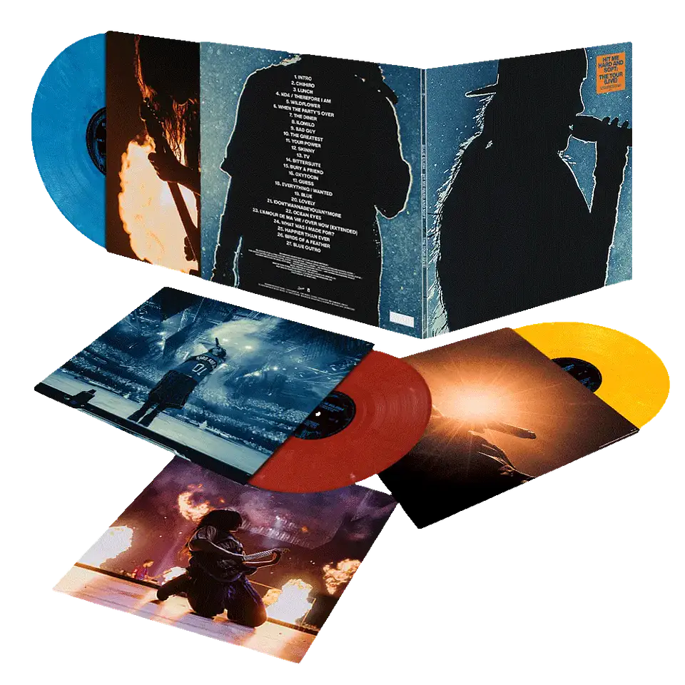 Vinilo Billie Eilish - Hit Me Hard And Soft: The Tour (Live) (Recycled 3LP) | Alt Pop | PREVENTA 3