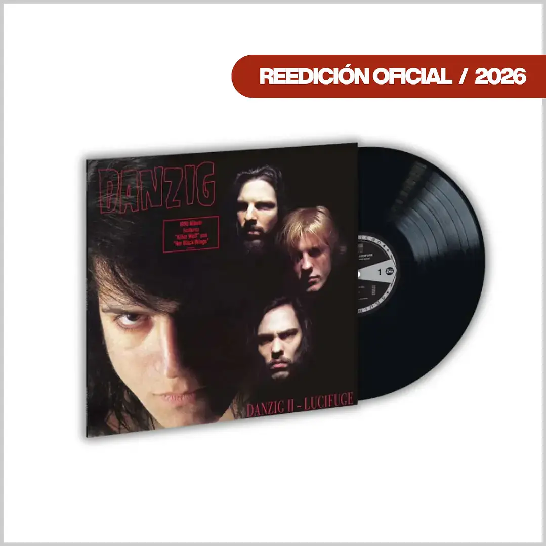 Vinilo Danzig - Danzig II: Lucifuge (Black Vinyl) | Heavy Metal / Rock 1