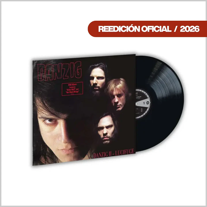 Vinilo Danzig - Danzig II: Lucifuge (Black Vinyl) | Heavy Metal / Rock 1