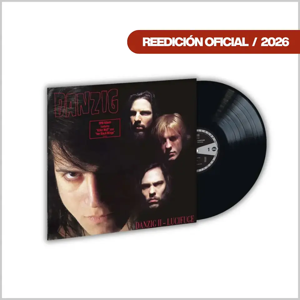 Vinilo Danzig - Danzig II: Lucifuge (Black Vinyl) | Heavy Metal / Rock 1