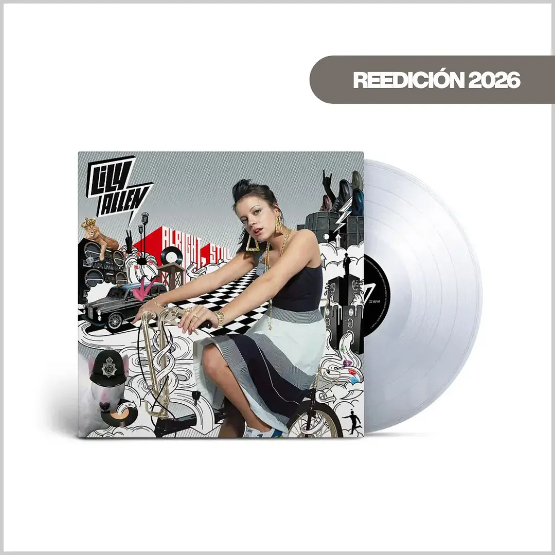 Vinilo Lily Allen - Alright, Still (Crystal Clear Vinyl) | Pop | PREVENTA. 1