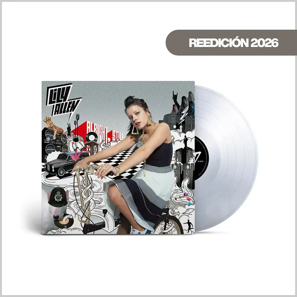 Vinilo Lily Allen - Alright, Still (Crystal Clear Vinyl) | Pop | PREVENTA. 1