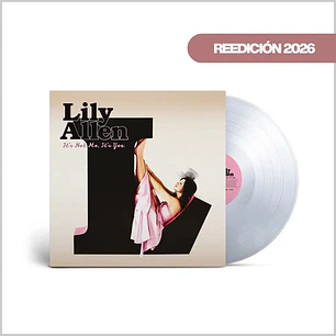 Vinilo Lily Allen - It's Not Me, It's You (Crystal Clear Vinyl) | Pop | PREVENTA.