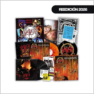 Vinilo Slayer - Hell Awaits (40th Anniversary 3LP Box Set) 2026 | Thrash Metal | PREVENTA.