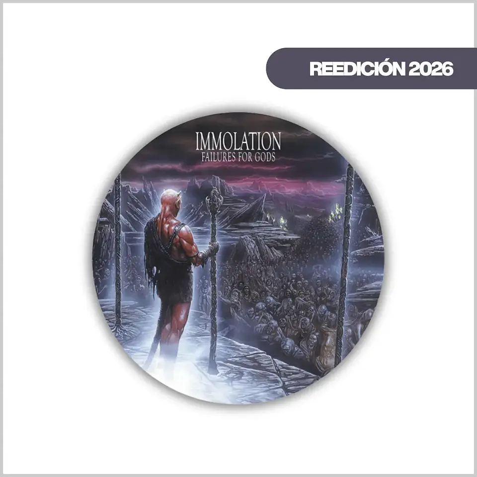 Vinilo Immolation - Failures for Gods (Picture Disc) | Metal | PREVENTA 1