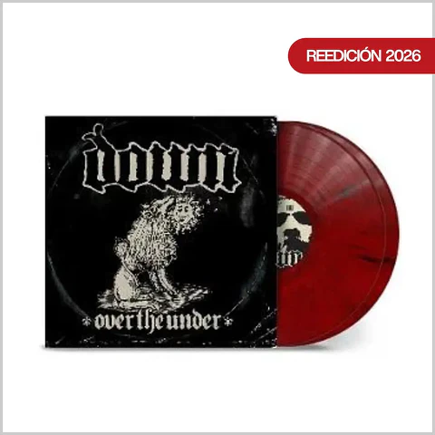 Vinilo Down - Over the Under (Red Black Marbled Vinyl - 2LP) | Metal | PREVENTA