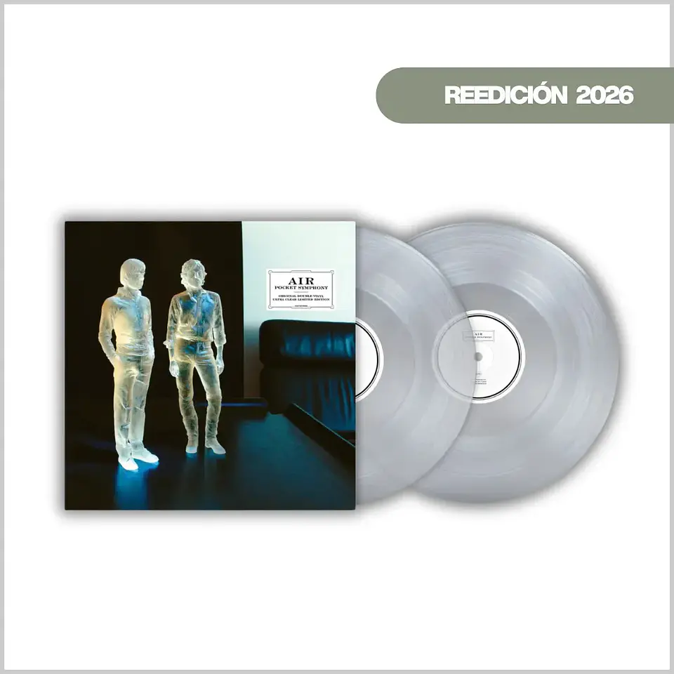 Vinilo AIR - Pocket Symphony (Silver Vinyl / 2LP) | Downtempo / Electronic | PREVENTA 1