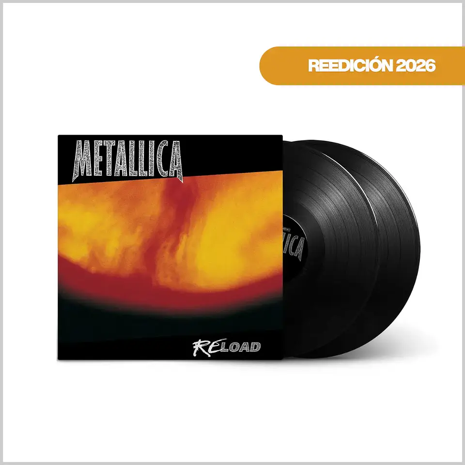 Vinilo Metallica - ReLoad (Remastered / 180g / 2LP) | Metal | PREVENTA 1