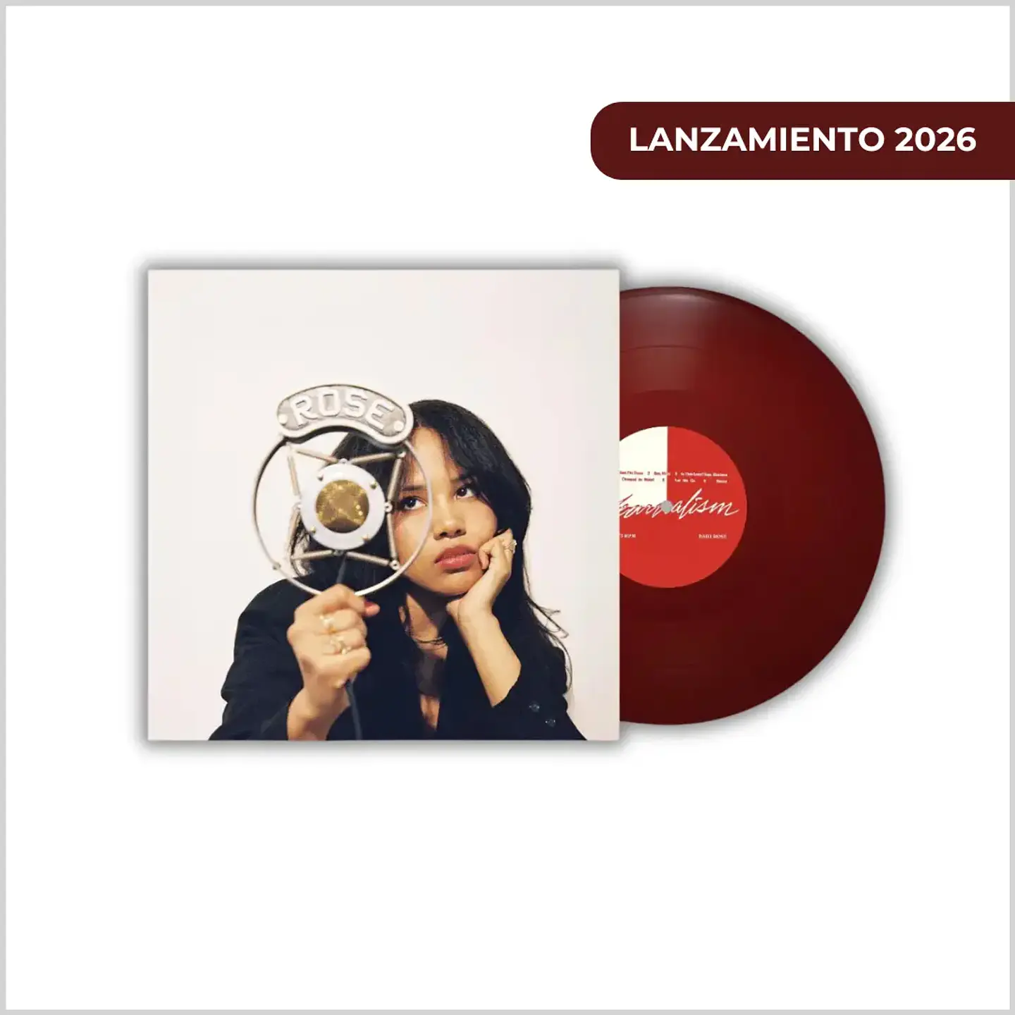 Vinilo Baby Rose - Yearnalism (Maroon Vinyl) (Preventa) 1