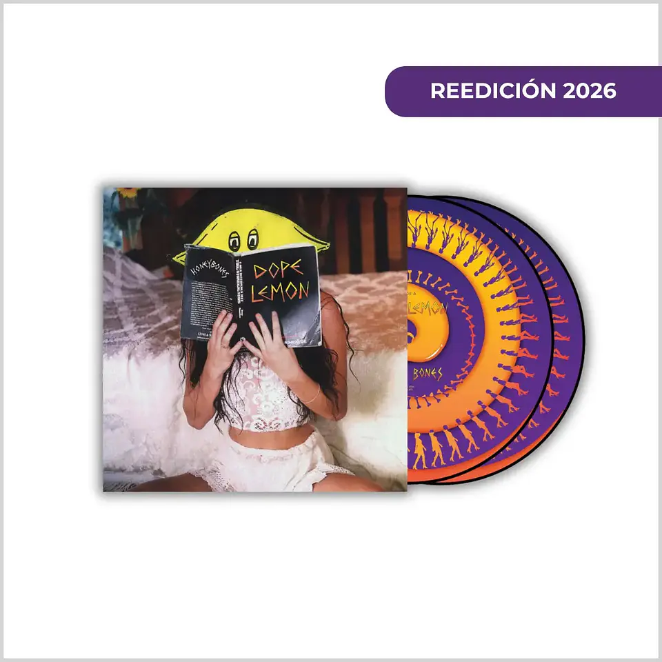 Vinilo Dope Lemon - Honey Bones (10th Anniversary) (Picture Disc/2LP) (Preventa) 1