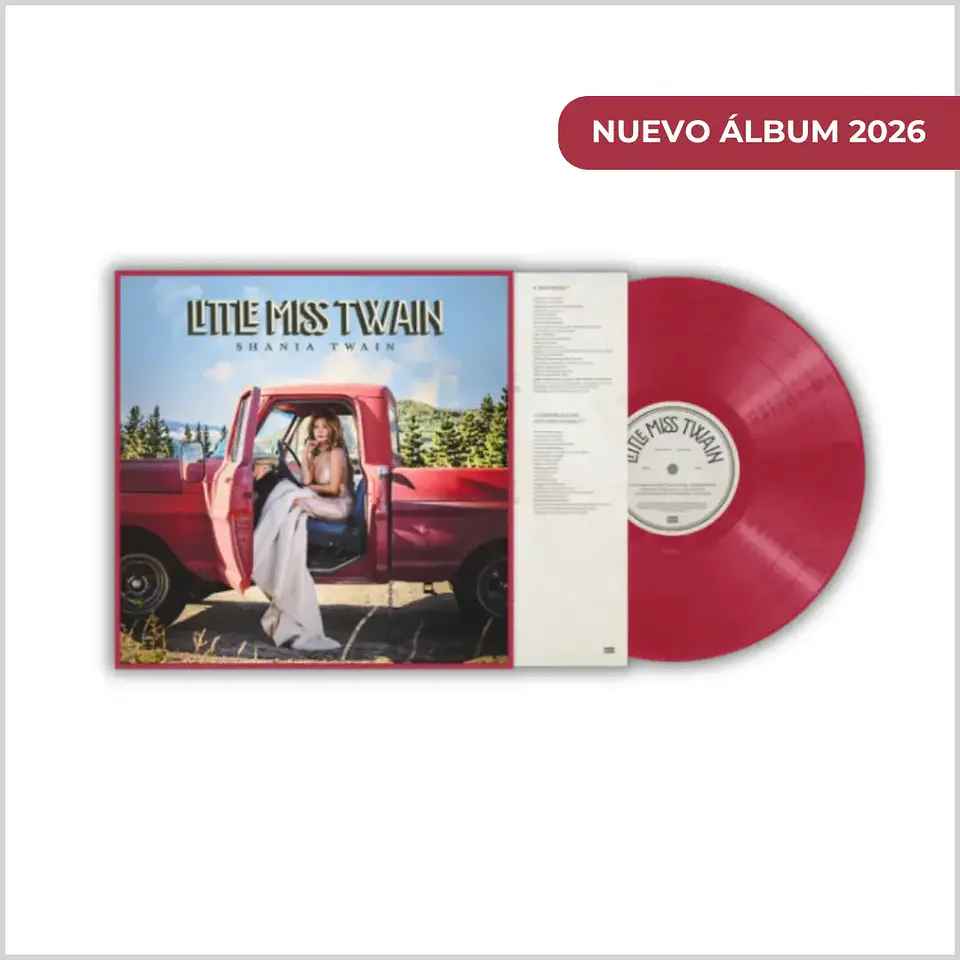 Vinilo Shania Twain - Little Miss Twain (Red Vinyl) (Preventa) 1