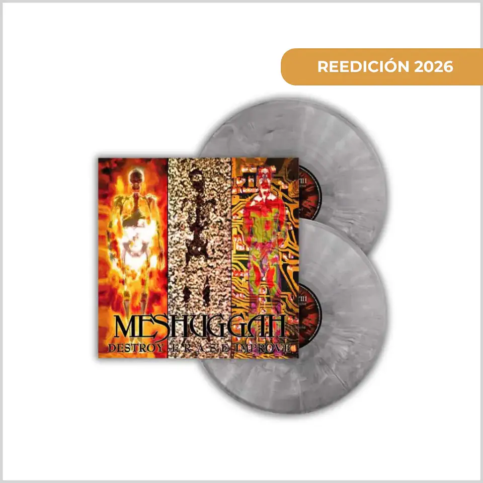 Vinilo Meshuggah - Destroy Erase Improve: 30th Anniversary (2026 Remastered) (Preventa) 1