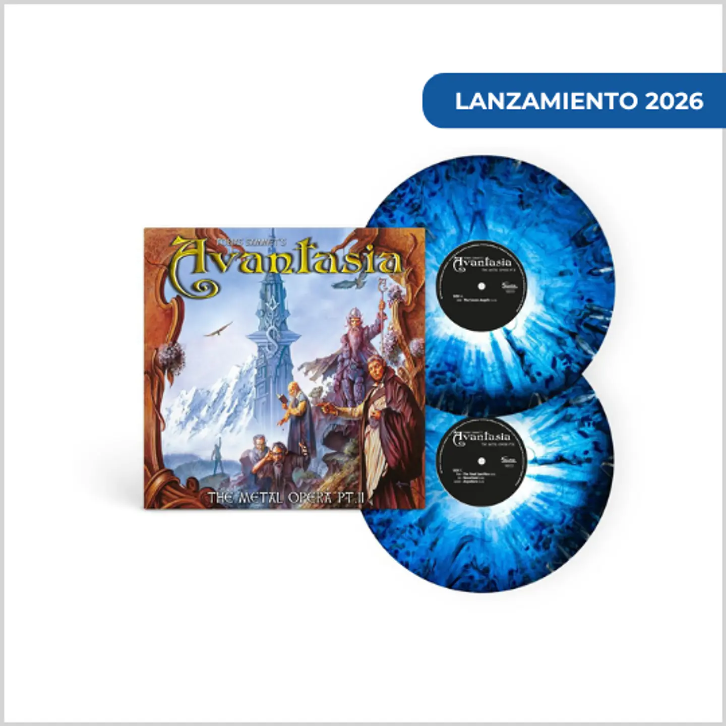 Vinilo Avantasia - The Metal Opera Pt. II (25 Years Edition/2LP/Color Vinyl/180g) (Preventa) 1