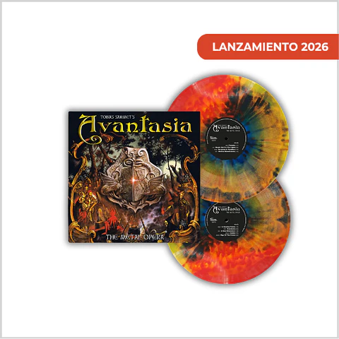 Vinilo Avantasia - The Metal Opera (25 Year Edition/Color Vinyl/2LP/180g) (Preventa)