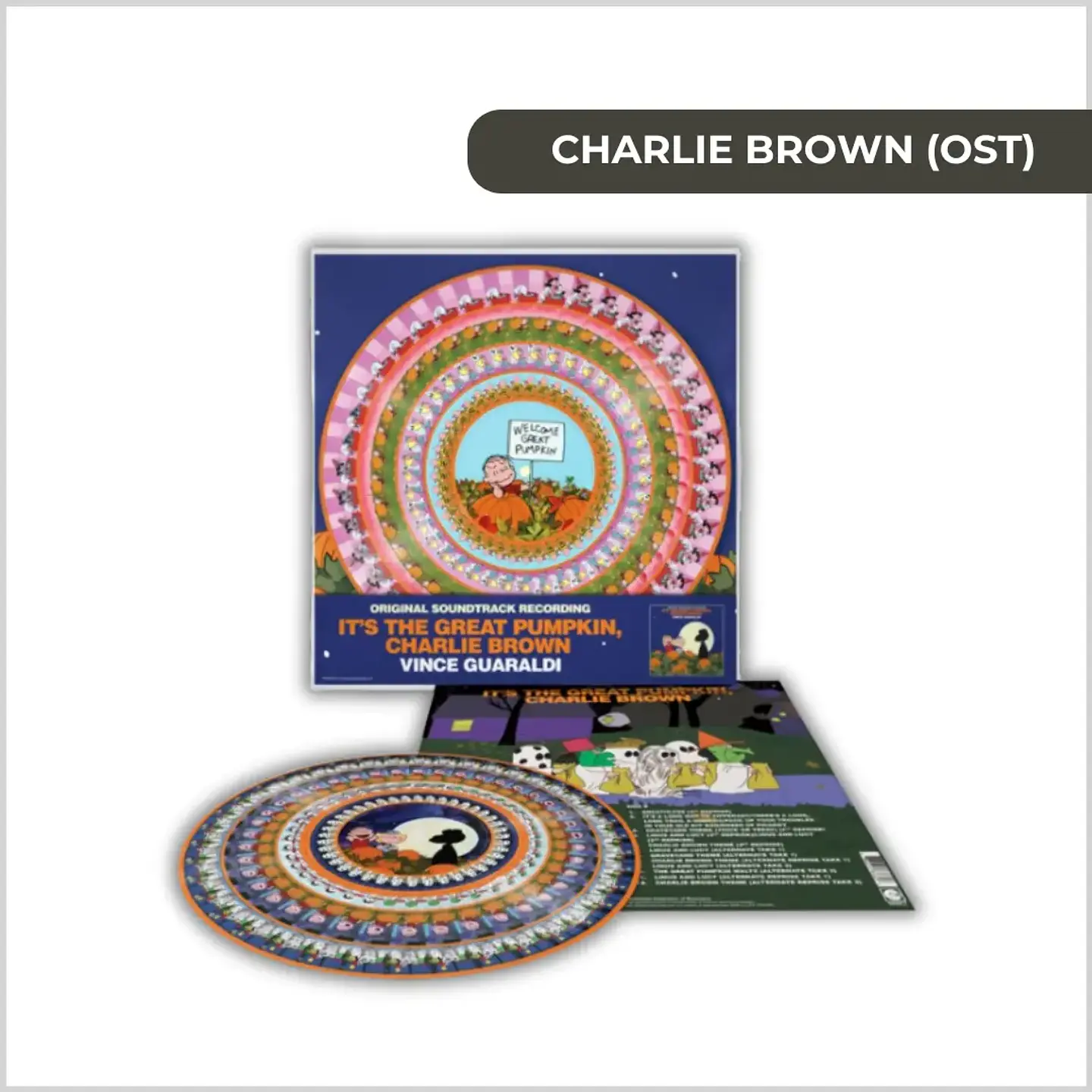 Vinilo Vince Guaraldi - It's The Great Pumpkin, Charlie Brown (OST) (Zoetrope Vinyl/45RPM) (Preventa) 1