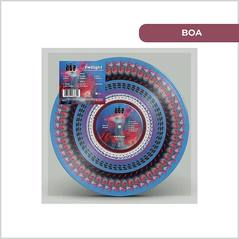 Vinilo BoA - Twilight (25th Anniversary Zoetrope) (Preventa)