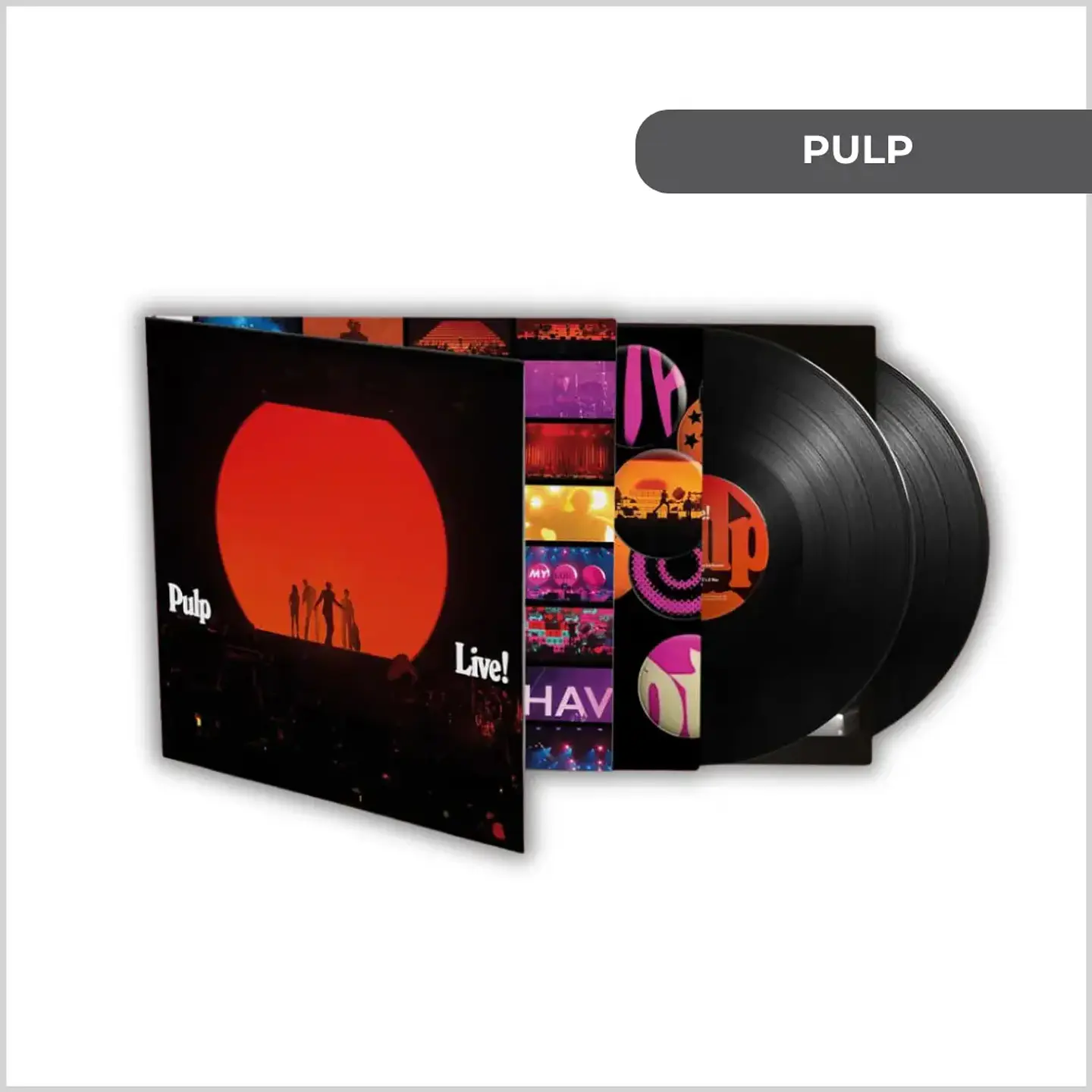 Vinilo Pulp - Live! (2LP) (Preventa) 1