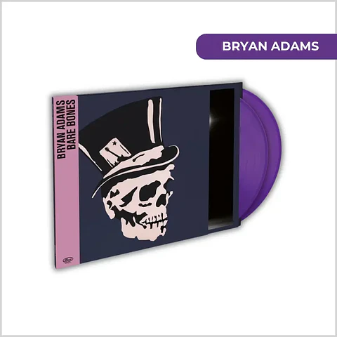 Vinilo Bryan Adams - Bare Bones (Púrpura, 2LP) (Preventa)