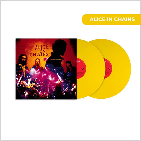 Vinilo Alice In Chains - Mtv Unplugged (30 Aniversario Canary Yellow Indie Exclusive 2LP) PREVENTA