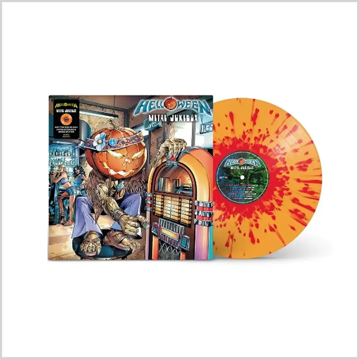 Vinilo Helloween - Metal Jukebox (Red & Orange Splatter) | Power Metal 1