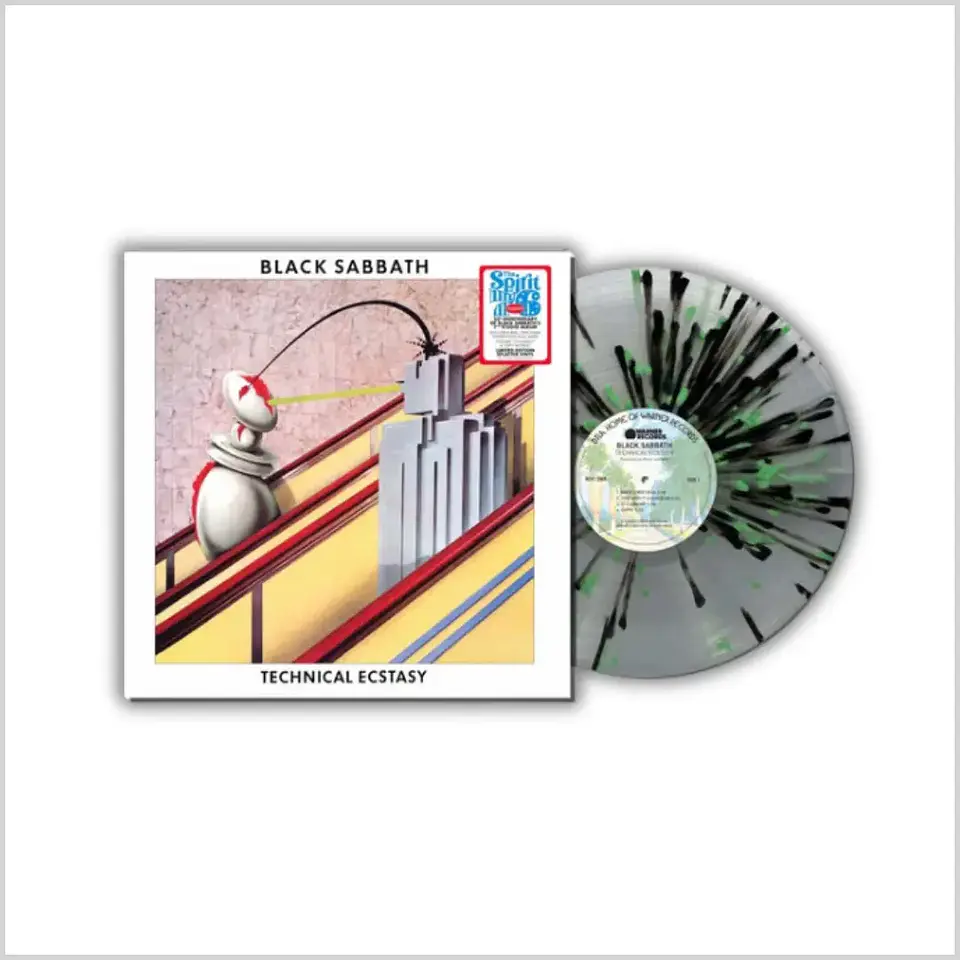 Vinilo Black Sabbath - Technical Ecstasy (Clear, Green & Black Splatter) | Heavy Metal 1