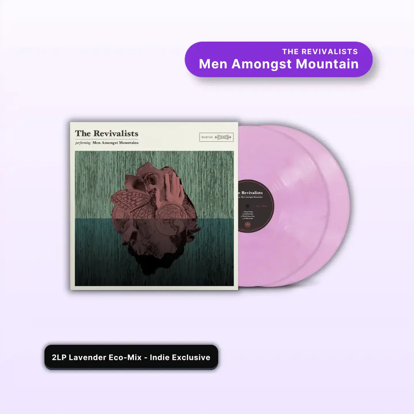 Vinilo The Revivalists - Men Amongst Mountain (2LP Lavender Eco-Mix, Indie Exclusive) (Preventa) 1