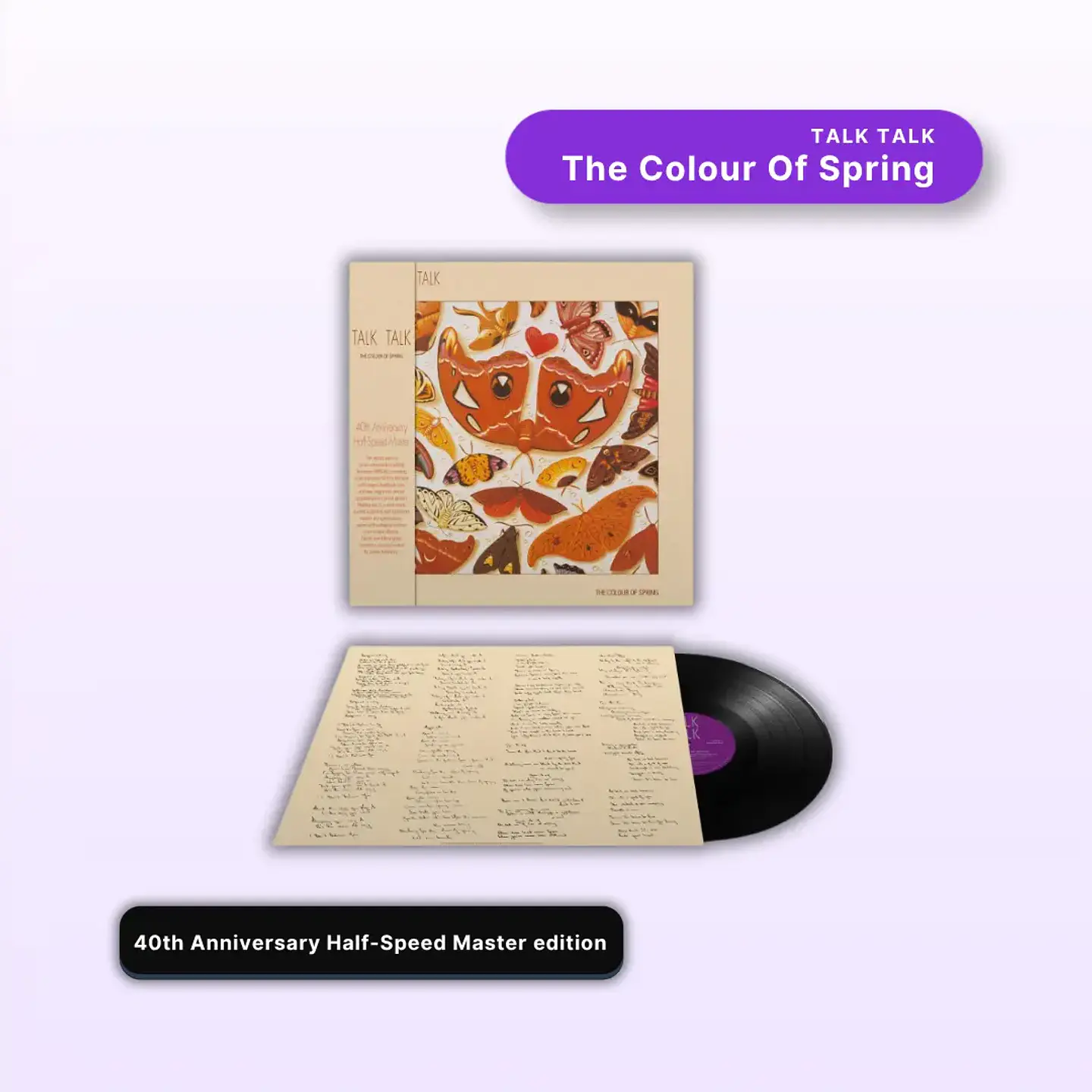 Vinilo Talk Talk - The Colour Of Spring (40th Anniversary Half-Speed Master) (Preventa) 1