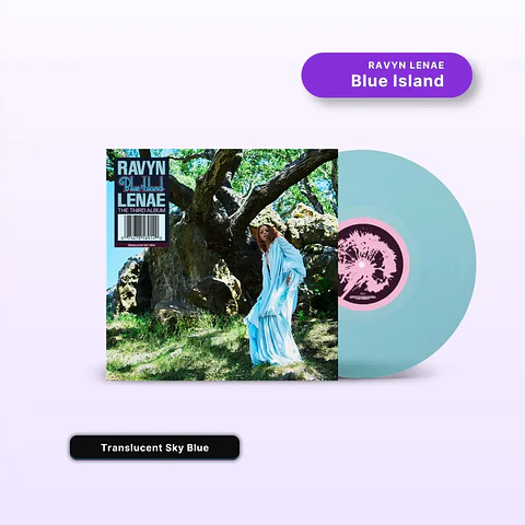 Vinilo Ravyn Lenae - Blue Island (Translucent Sky Blue) (LP)