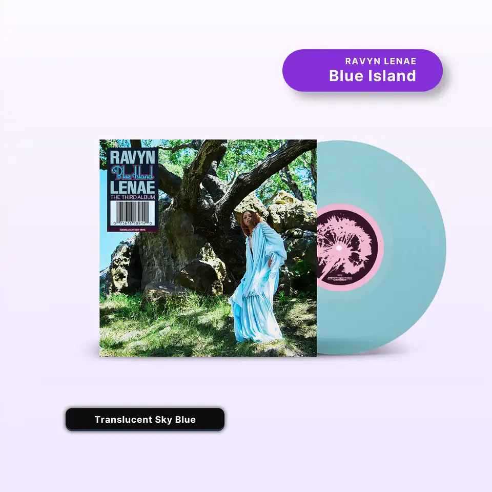 Vinilo Ravyn Lenae - Blue Island (Translucent Sky Blue) (LP) 1