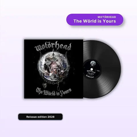Vinilo Motörhead - The World Is Yours (Reedición 2026) (LP)