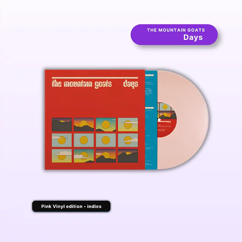 Vinilo The Mountain Goats - Days (Pink Vinyl) (LP)
