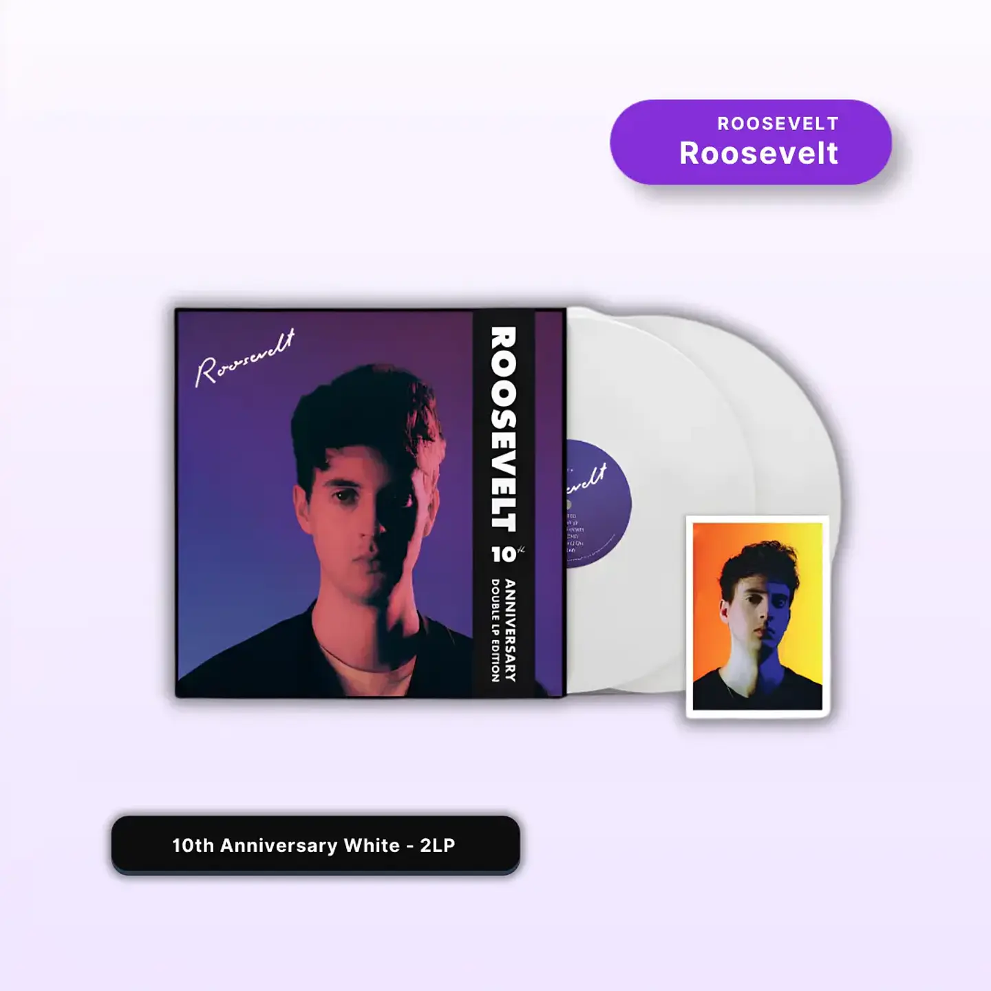 Vinilo Roosevelt - Roosevelt (10th Anniversary, White) (2LP) 1