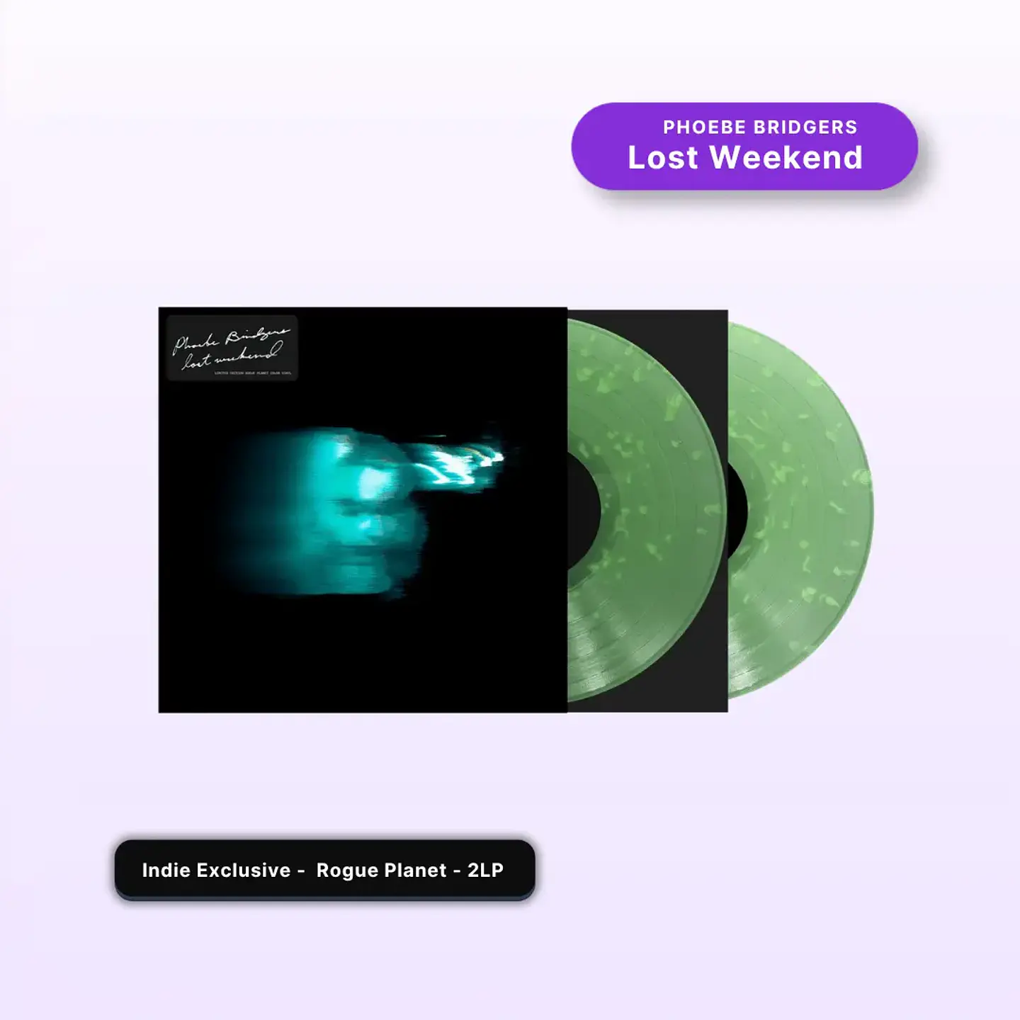 Vinilo Phoebe Bridgers - Lost Weekend (Indie Exclusive, Rogue Planet) (2LP) 1