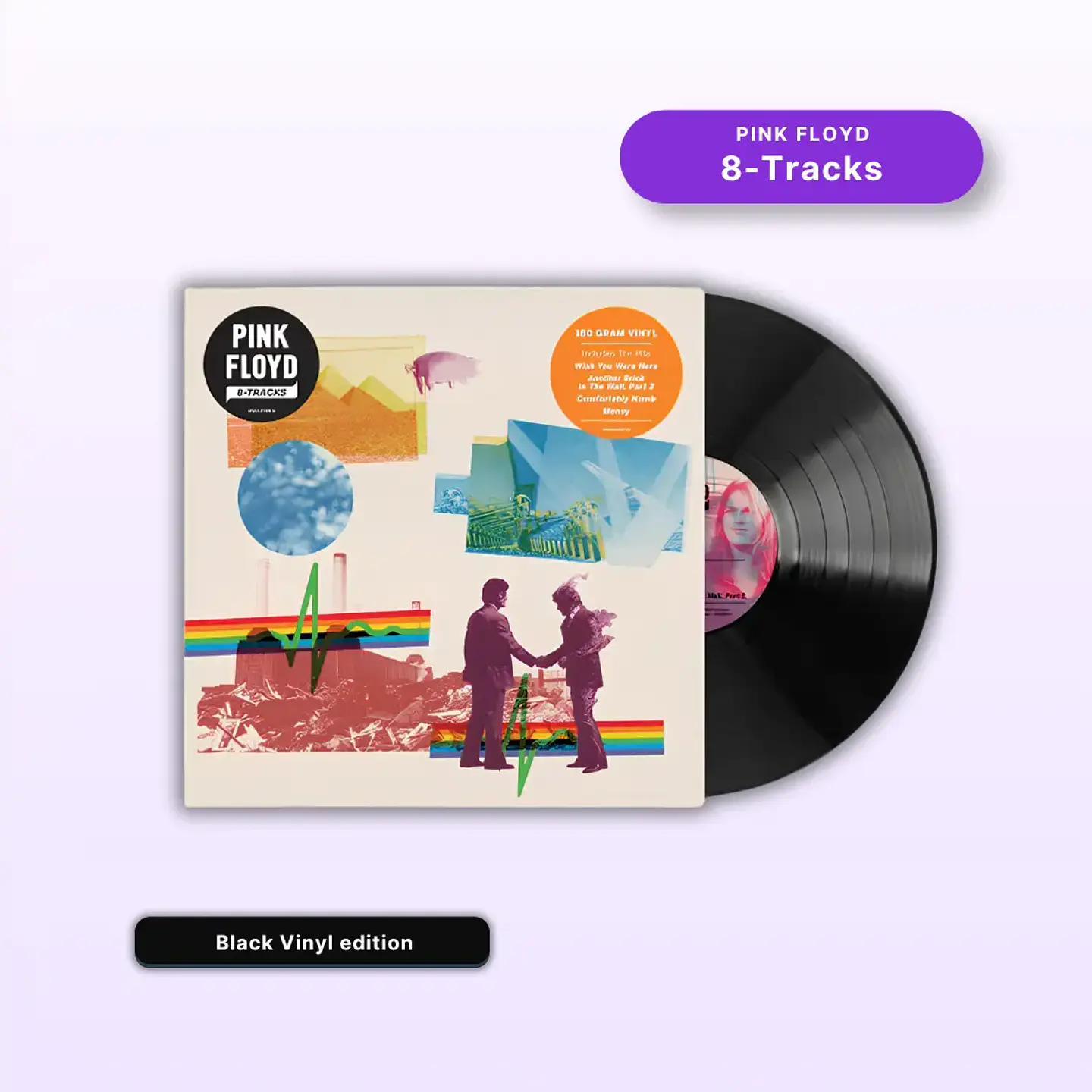 Vinilo Pink Floyd - 8-Tracks (Black Vinyl) 1