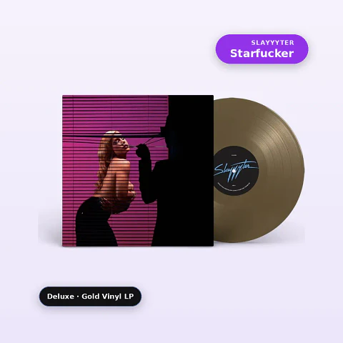 Vinilo Slayyyter - Starfucker (Deluxe Gold Vinyl LP) (Preventa)