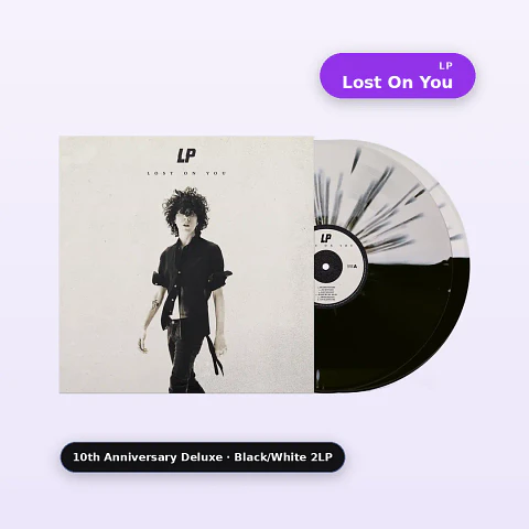 Vinilo LP - Lost On You (10th Anniversary Deluxe Black/White 2LP) (Preventa)