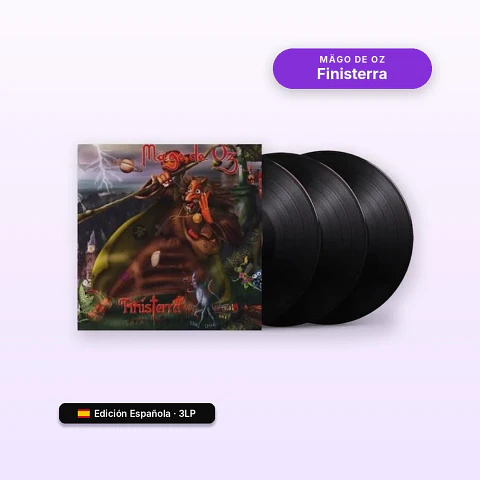 Vinilo Mägo de Oz - Finisterra (3LP) (Preventa)