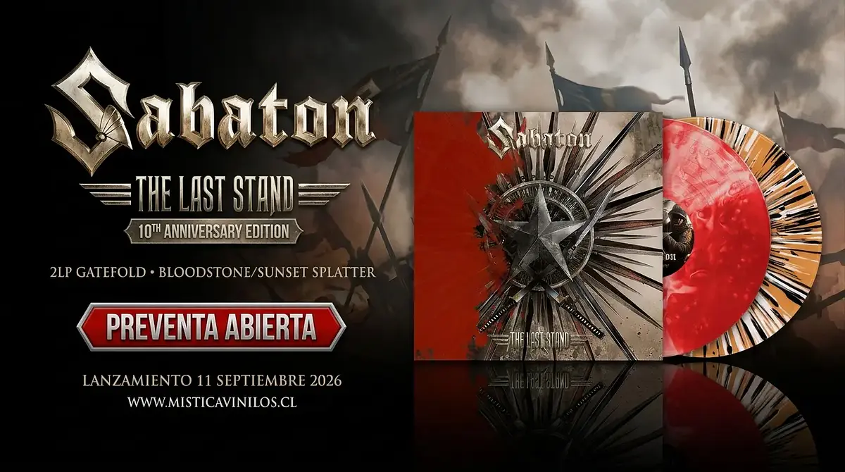 Vinilo Sabaton - The Last Stand
