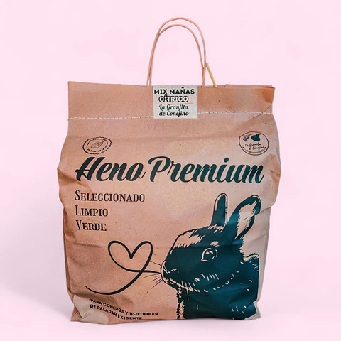 HENO MIX MAÑAS (700 GR) - AVENA BALLICA TREBOL CITRICA (MIX HOJAS)