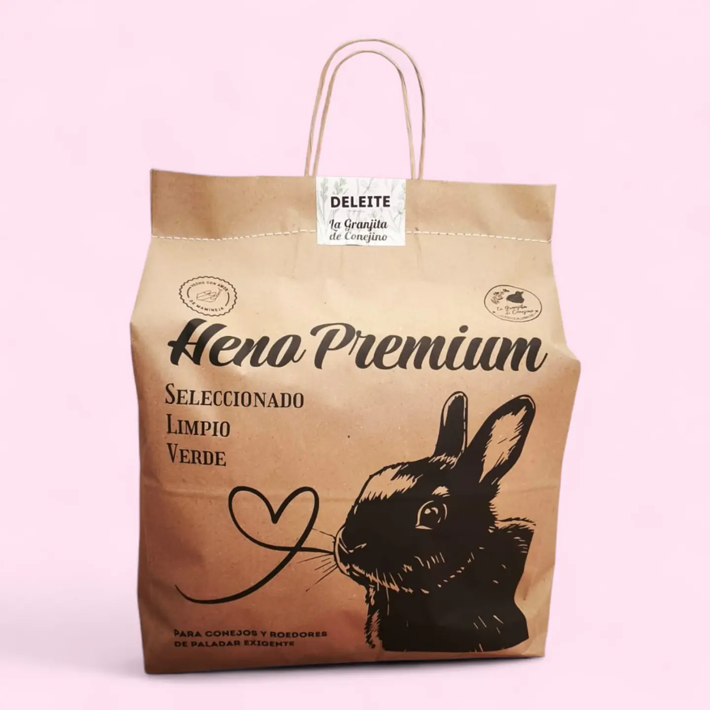 HENO DELEITE (700 GR) - ALFALFA BALLICA TREBOL PREMIUM 1