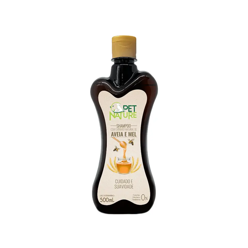 SHAMPOO PETNATURE AVENA Y MIEL 500 ML 1