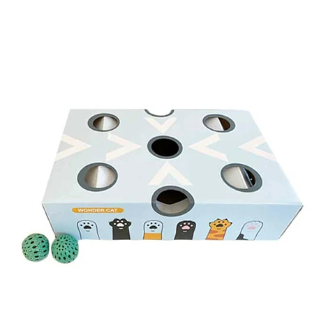 JUGUETE CAJA INTERACTIVA GATO (35 x 22 CM)