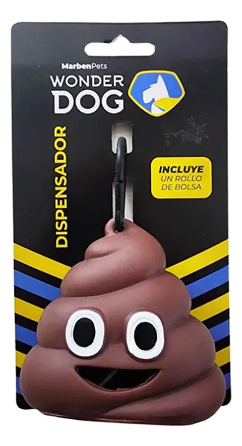 DISPENSADOR BOLSA FECA EMOJI (INCLUYE 1 ROLLO)