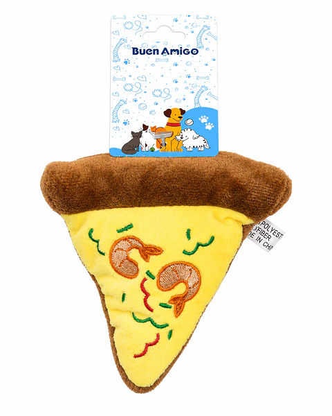 JUGUETE PELUCHE PIZZA 